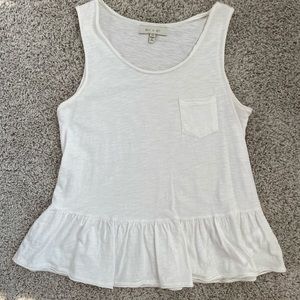 Anthropologie Peplum Tank